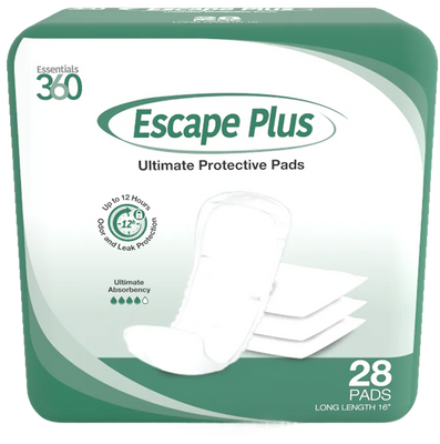 How Does Escape Plus Protective Pads Compare To Poise Pads