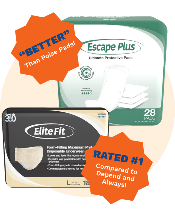 New “On the Go” Bundle Keeps You Drier and Freer From Urinary Leaking