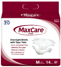 MaxCare Plus Overnight Briefs