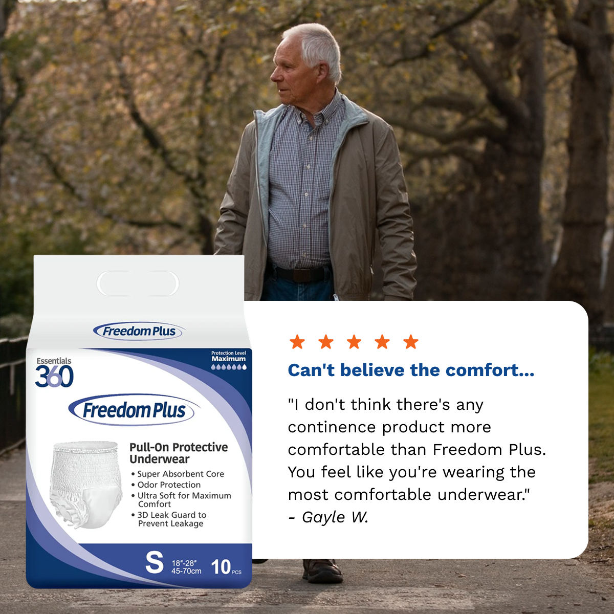 Freedom Plus Anytime Underwear