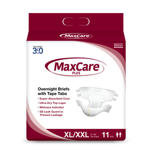 MaxCare Plus Overnight Briefs