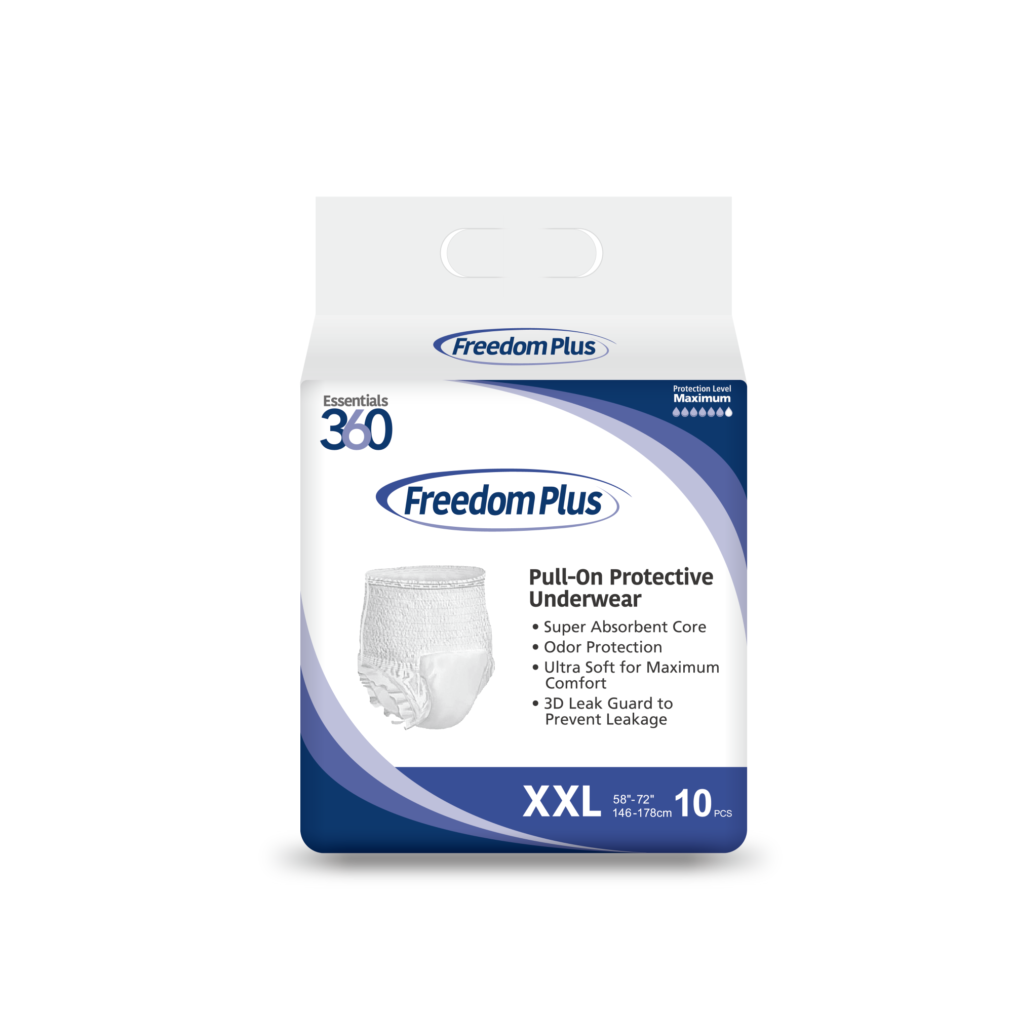 Freedom Plus Anytime Underwear Essential 360 Essentials 360